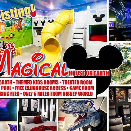 Magical Family Vacation Home Near Disney World At Storey Lake, Star Wars Gameroom, Pool, Theater, Mickey Slide, Sleeps Up To 28 Kissimmee Ngoại thất bức ảnh