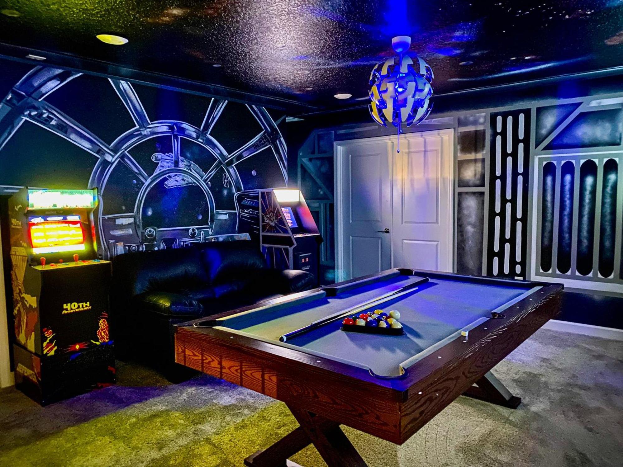 Magical Family Vacation Home Near Disney World At Storey Lake, Star Wars Gameroom, Pool, Theater, Mickey Slide, Sleeps Up To 28 Kissimmee Ngoại thất bức ảnh